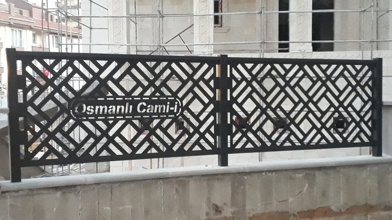   Lazer Kesim Korkuluk